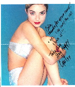 Gail Porter Autograph February 1999 [163k]