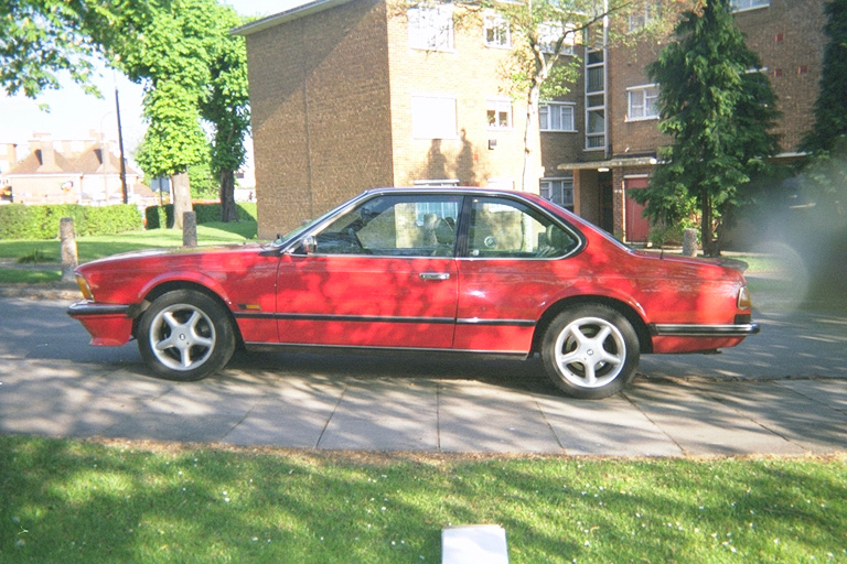 My 635Csi in zinnober red