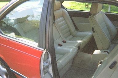 Pearl Beige Leather Interior