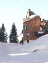 Chalet Dolores from down the hill
