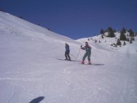 Shaz on the slopes