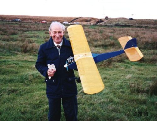 Alan holding his Queen Bee