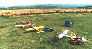 This is our flying field at Pole Hill