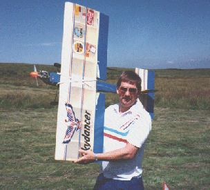 Steve with Sky Dancer