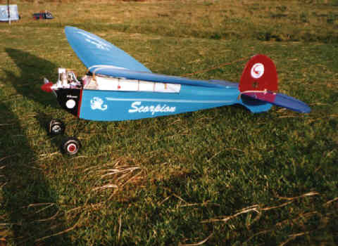 picture of David's Super Scorpion Finished in blue