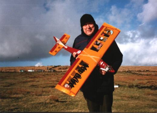 picure of David holding his Webbit