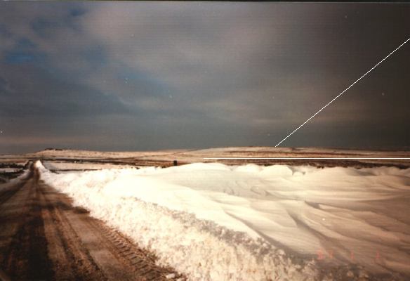 Picture of Pole Hill in the winter time