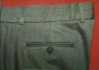 Trouser hip Pocket