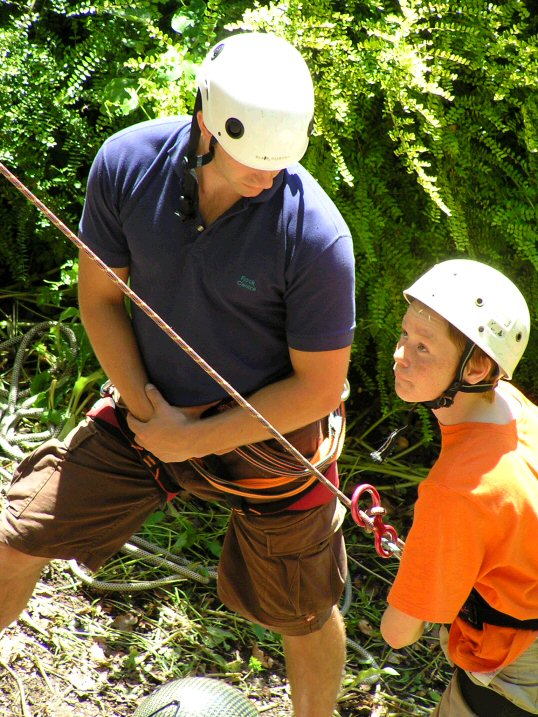 100% Concentration while belaying