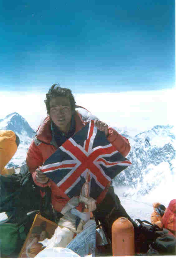 Nawang on Everest 2004