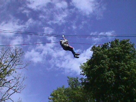50 feet high off the ground