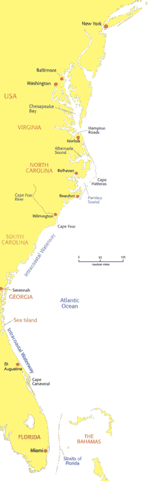 Map - Intracoastal Waterway