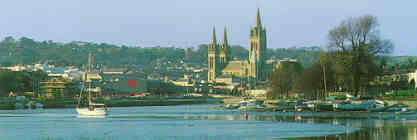 Truro from down river at Sunny Corner