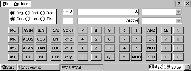 EZOS StartPack 1.03 - EZCalc Review