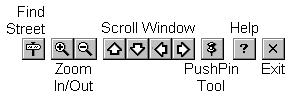 Microsoft PocketStreets 3.0 - Button Bar